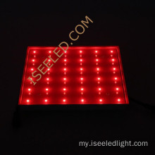 RGB ရောင်စုံနှင့် programmable LED panel အလင်း